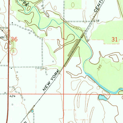 United States Geological Survey Saint Francisville, IL-IN (1964, 24000-Scale) digital map