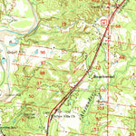 United States Geological Survey Saint Francisville, LA-MS (1965, 62500-Scale) digital map