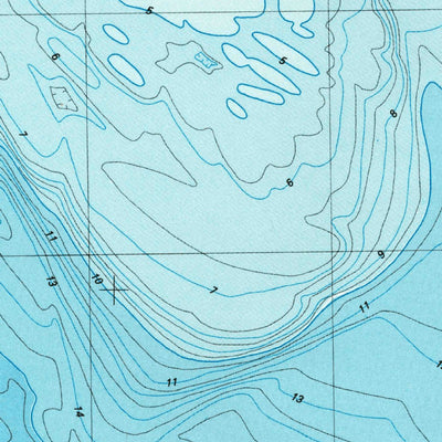 United States Geological Survey Saint George Island, MD-VA (1968, 24000-Scale) digital map
