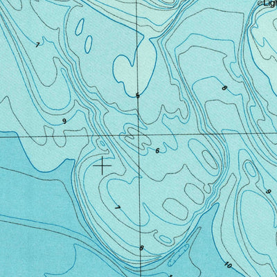 United States Geological Survey Saint George Island, MD-VA (1987, 24000-Scale) digital map