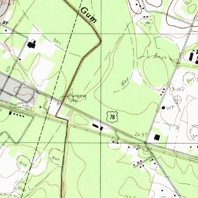 United States Geological Survey Saint George, SC (1982, 24000-Scale) digital map