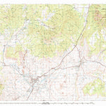 United States Geological Survey Saint George, UT-AZ (1980, 100000-Scale) digital map