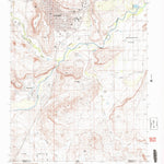 United States Geological Survey Saint George, UT-AZ (1986, 24000-Scale) digital map