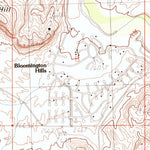 United States Geological Survey Saint George, UT-AZ (1986, 24000-Scale) digital map