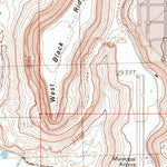 United States Geological Survey Saint George, UT-AZ (1986, 24000-Scale) digital map