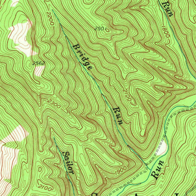 United States Geological Survey Saint George, WV (1959, 24000-Scale) digital map