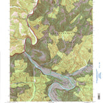 United States Geological Survey Saint George, WV (1995, 24000-Scale) digital map