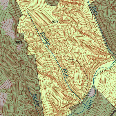 United States Geological Survey Saint George, WV (1995, 24000-Scale) digital map