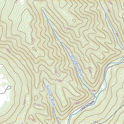 United States Geological Survey Saint George, WV (2023, 24000-Scale) digital map