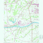 United States Geological Survey Saint Georges, DE (1953, 24000-Scale) digital map