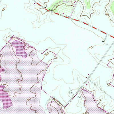 United States Geological Survey Saint Georges, DE (1953, 24000-Scale) digital map