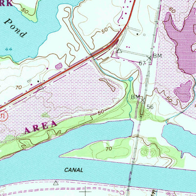 United States Geological Survey Saint Georges, DE (1953, 24000-Scale) digital map