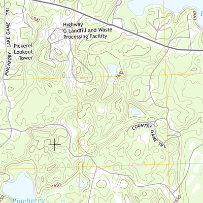 United States Geological Survey Saint Germain, WI (2013, 24000-Scale) digital map
