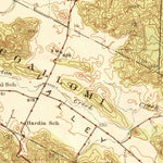 United States Geological Survey Saint Helena, CA (1945, 62500-Scale) digital map