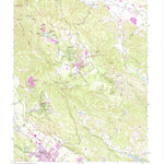 United States Geological Survey Saint Helena, CA (1960, 24000-Scale) digital map