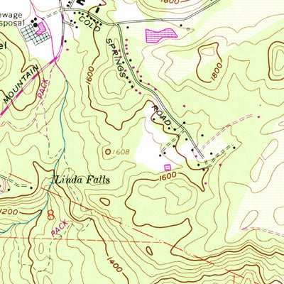 United States Geological Survey Saint Helena, CA (1960, 24000-Scale) digital map