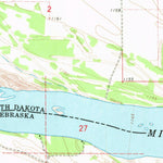 United States Geological Survey Saint Helena, NE-SD (1968, 24000-Scale) digital map