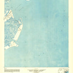United States Geological Survey Saint Helena Sound, SC (1948, 62500-Scale) digital map