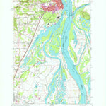 United States Geological Survey Saint Helens, OR-WA (1954, 24000-Scale) digital map