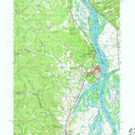 United States Geological Survey Saint Helens, OR-WA (1954, 62500-Scale) digital map