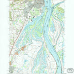 United States Geological Survey Saint Helens, OR-WA (1990, 24000-Scale) digital map