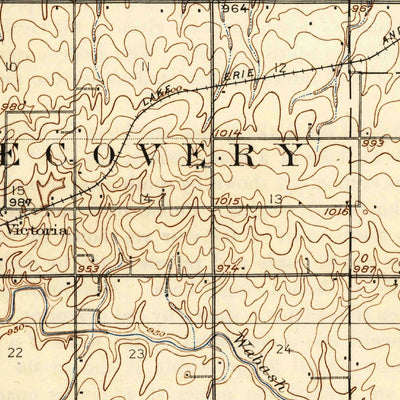 United States Geological Survey Saint Henry, OH (1908, 62500-Scale) digital map