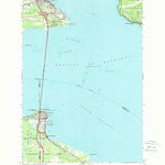 United States Geological Survey Saint Ignace, MI (1964, 24000-Scale) digital map