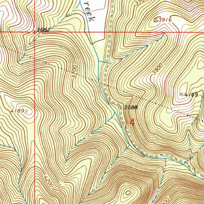 United States Geological Survey Saint Ignatius, MT (1964, 24000-Scale) digital map