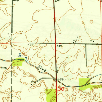 United States Geological Survey Saint Jacob, IL (1949, 24000-Scale) digital map