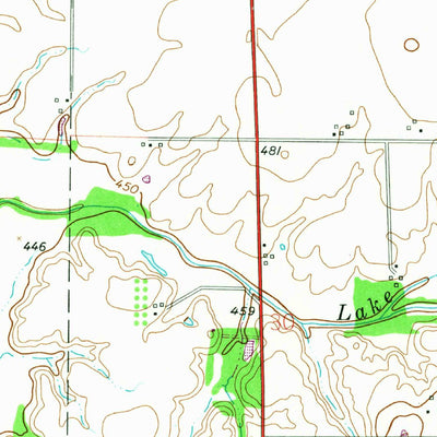 United States Geological Survey Saint Jacob, IL (1954, 24000-Scale) digital map