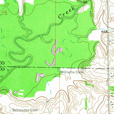 United States Geological Survey Saint Jacob, IL (1954, 24000-Scale) digital map