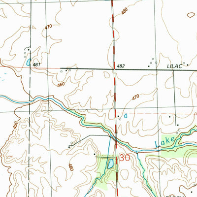United States Geological Survey Saint Jacob, IL (1991, 24000-Scale) digital map