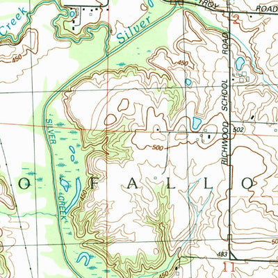 United States Geological Survey Saint Jacob, IL (1991, 24000-Scale) digital map