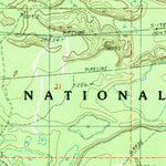 United States Geological Survey Saint Jacques, MI (1985, 24000-Scale) digital map