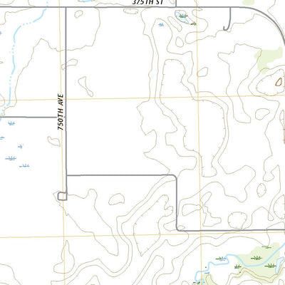 United States Geological Survey Saint James East, MN (2022, 24000-Scale) digital map