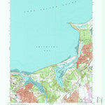 United States Geological Survey Saint James, NY (1967, 24000-Scale) digital map