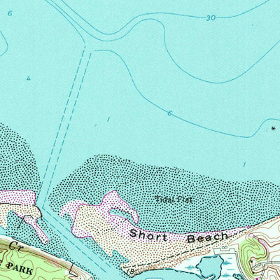 United States Geological Survey Saint James, NY (1967, 24000-Scale) digital map