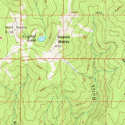 United States Geological Survey Saint Joe, ID (1957, 62500-Scale) digital map