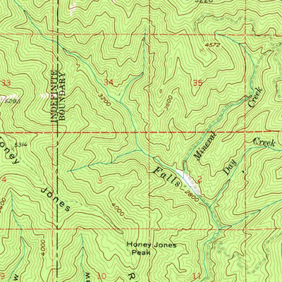 United States Geological Survey Saint Joe, ID (1957, 62500-Scale) digital map