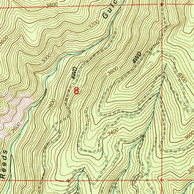 United States Geological Survey Saint Joe, ID (1995, 24000-Scale) digital map