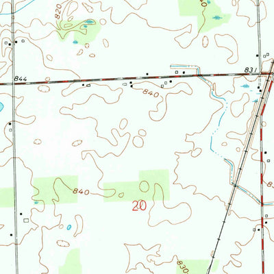 United States Geological Survey Saint Joe, IN (1958, 24000-Scale) digital map
