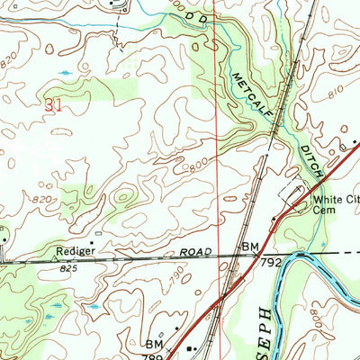 United States Geological Survey Saint Joe, IN (1958, 24000-Scale) digital map