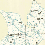United States Geological Survey Saint Joe Pass, MS-LA (1949, 31680-Scale) digital map
