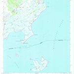 United States Geological Survey Saint Joe Pass, MS-LA (1956, 24000-Scale) digital map