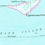 United States Geological Survey Saint Joe Pass, MS-LA (1956, 24000-Scale) digital map
