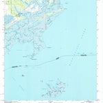 United States Geological Survey Saint Joe Pass, MS-LA (1994, 24000-Scale) digital map