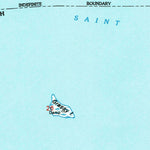United States Geological Survey Saint Joe Pass, MS-LA (1994, 24000-Scale) digital map