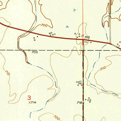 United States Geological Survey Saint John, IN (1953, 24000-Scale) digital map