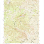 United States Geological Survey Saint John Mountain, CA (1968, 24000-Scale) digital map