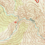 United States Geological Survey Saint John Mountain, CA (1996, 24000-Scale) digital map
